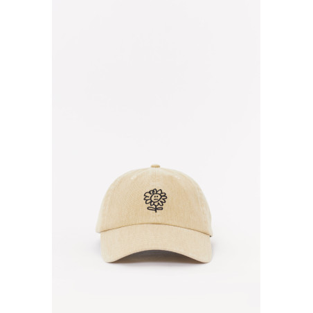 SUNFLOWER DARK SAND DISTRESSED DAD CAP